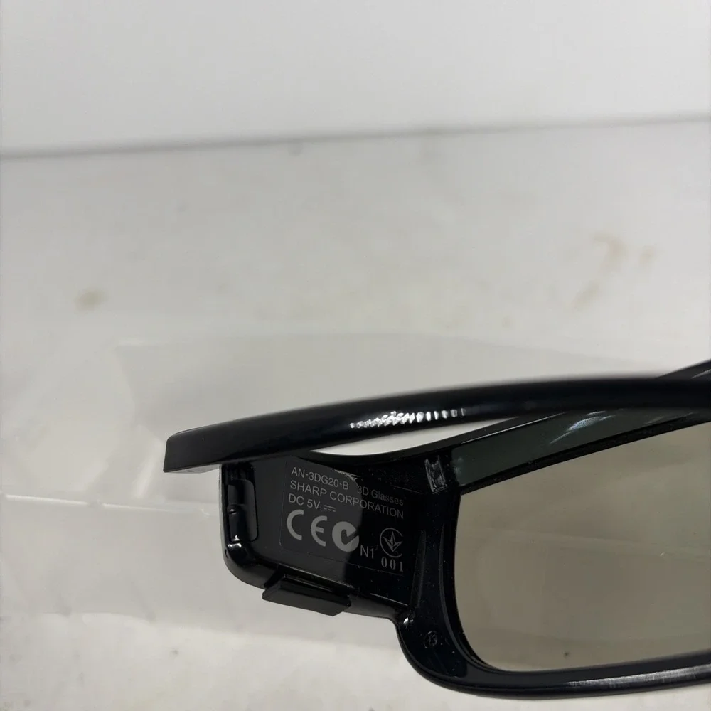 Sharp AN-3DG20-B 3D Glasses Open Box‎
